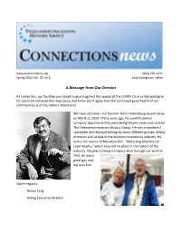 A Message from Our Director