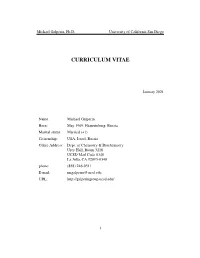 Curriculum Vitae