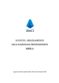 LNPA Statuto Regolamento 20201218
