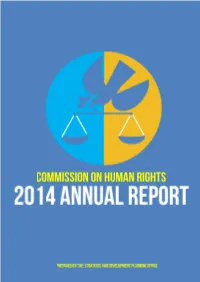 CHR 2014 Annual Accomplishment Report