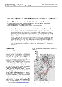 Methodology to Assess Coastal Infrastructure Resilience to Climate Change