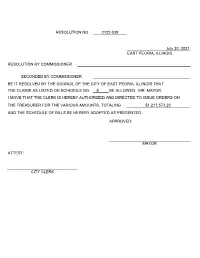 Resolution Number 2122-039