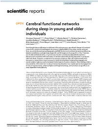 Cerebral Functional Networks During Sleep in Young and Older Individuals