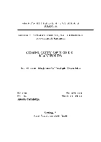 Complexity of Seifert Manifolds