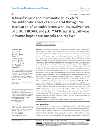 A Bioinformatic and Mechanistic Study Elicits The