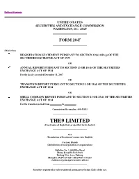 THE9 LIMITED (Exact Name of Registrant As Specified in Its Charter)