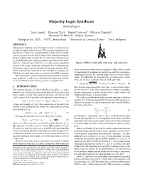 Majority Logic Synthesis (Invited Paper)