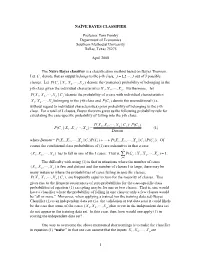 Naïve Bayes Classifier