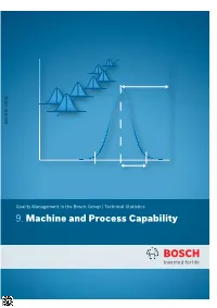 Booklet No. 9 Machine and Process Capability