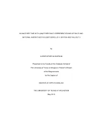 Representations of Race and National Narratives in Elder Scrolls V