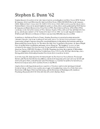 Stephen E. Dunn ’62