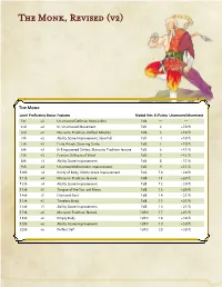The Monk, Revised (V2)