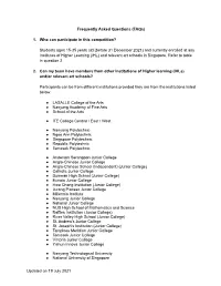Frequently Asked Questions (Faqs) V2