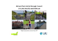 Cycling Networks Masterplan Report