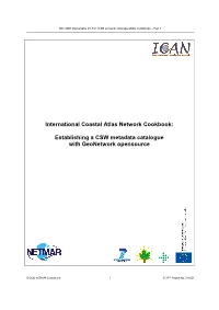 Establishing a CSW Metadata Catalogue with Geonetwork Opensource