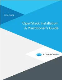 Openstack Installation