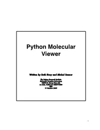 Python Molecular Viewer