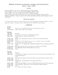 Refined Invariants in Geometry, Topology and String Theory Jun 2