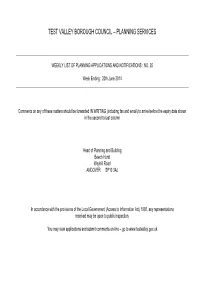 Week Ending 20Th June 2014