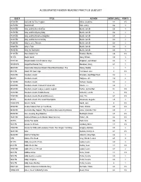 AR Title List