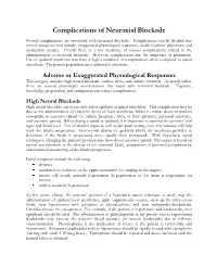 Complications of Neuraxial Blockade