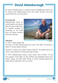 David Attenborough