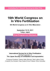 Final Program and Abstracts PDF Download