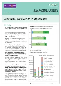 Geographies of Diversity in Manchester