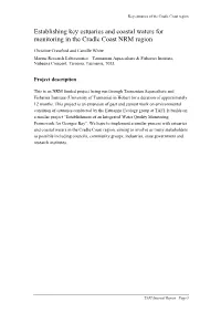 NW Key Estuaries Internal Report