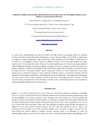 14 April 2021 Prediction of Apophis Asteroid Flyby Optimal