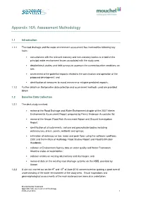 Appendix 16A: Assessment Methodology