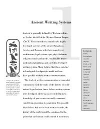 COPYRIGHTED MATERIAL Representing the Name of a Were Developed, There Was No Recorded History; Phonogram Royal Or Divine Persona