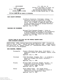 H.2 Actions of the Board, Its Staff, and The