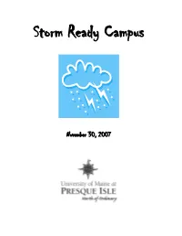 Storm Ready Campus
