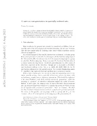 A Note on Non-Generators in Partially Ordered Sets