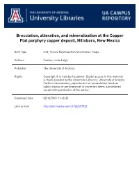 Bkecciation, Alteration, and Mineralization at The