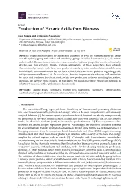 Production of Hexaric Acids from Biomass