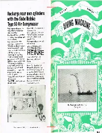 Recharge Your Own Cylinders with the Siebe Heinke Type 50 Air