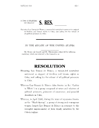 Resolution; Which Was Referred to the Committee on Llllllllll