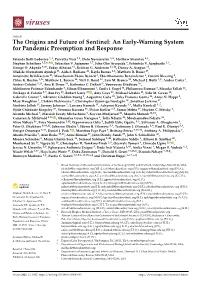 The Origins and Future of Sentinel: an Early-Warning System for Pandemic Preemption and Response