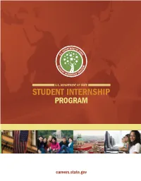 The US Department of State Student Internship Program
