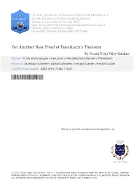 Yet Another New Proof of Feuerbach's Theorem