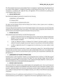 BRAND WEB 001 ALL 02 EN This Privacy Notice Explains How Personal Data (“Data”) of Employees, Representatives and Collabora