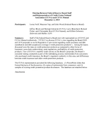 Comments of CUNA