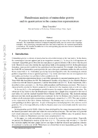 Hamiltonian Analysis of Unimodular Gravity and Its Quantization in the Connection Representation