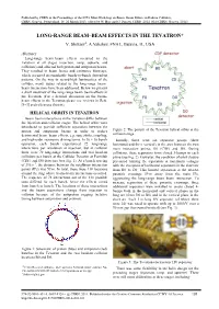 Long-Range Beam–Beam Effects in the Tevatron* V