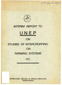 Interim, Report to