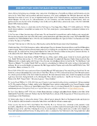 2020 Mips Study Guide for Black History Month Trivia Contest