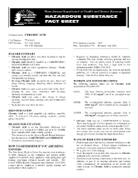 Hazard Summary Identification Reason For