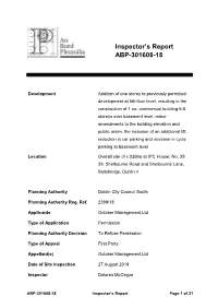 Inspector's Report ABP-301608-18